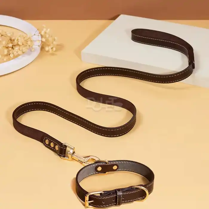 PU Dog Leashes & Collars